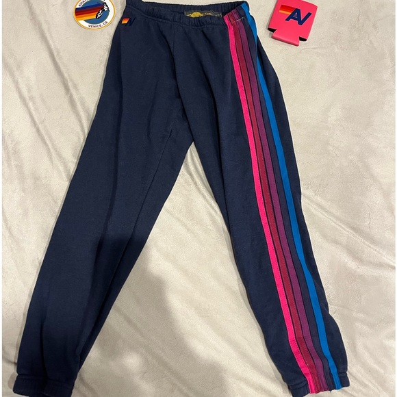Aviator Nation Pants - New with tag Aviator Nation Women’s 5-Stripe Sweatpants Navy XS